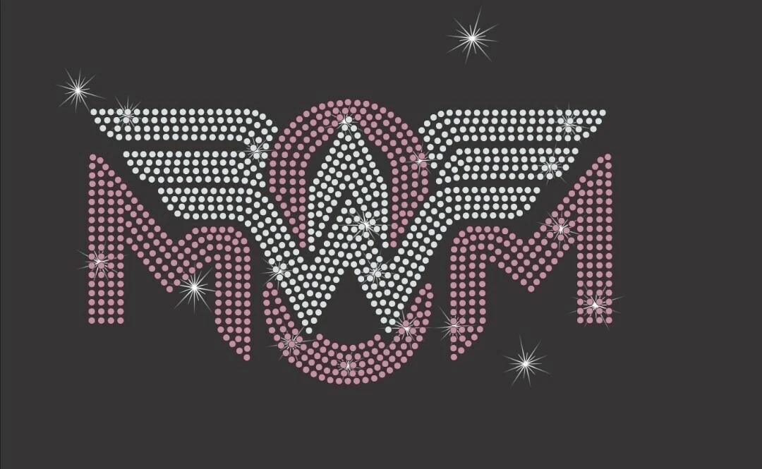 Apliques de coser Pedrería familia y amigos