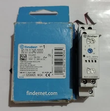 FINDER 80.01.0.240.0000 MODULER TIMER TIMING 1-10S VOLTAGE 12-240VAC FAST SHIP