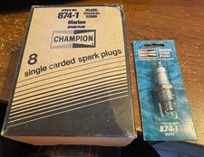 New Champion 874-1 Rl82c Spark Plug Box Of 8 Sealed New Champion 874-1 Rl82c Spark Plug Box Of 8 Sealed