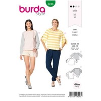 Burda 6246 Damenblusen Schnittmuster GrößEn 8 - 18 Schwierigkeitsgrad: Leicht