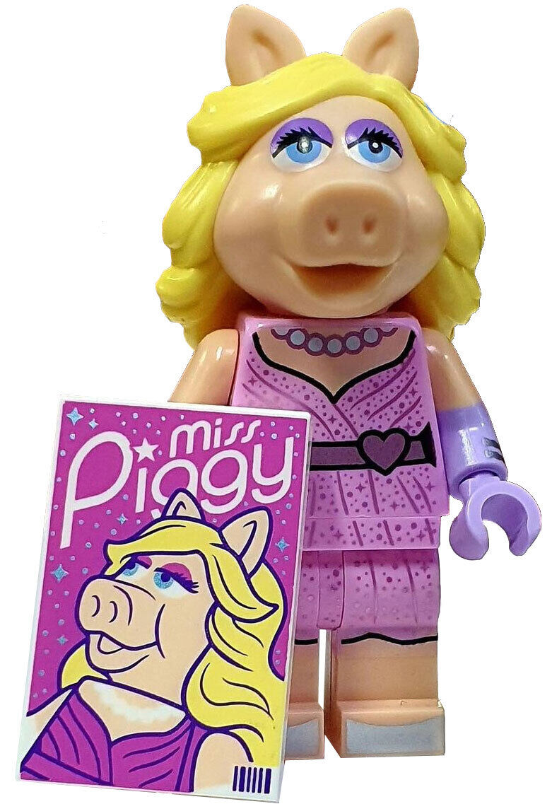 LEGO Muppets Series Miss Piggy Collectible Minifigure 71033 (SEALED) 