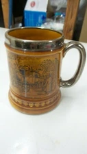Lord Nelson "Coaching Days" Stage Coach Mug Tankard Ceramic Pottery England