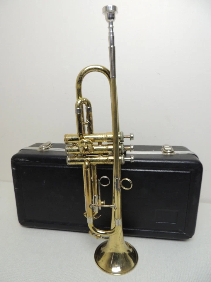 Trompeta King 1968 Cleveland Superior Bb🎺 7c boquilla, estuche SN C392174 Foto 3 de 4