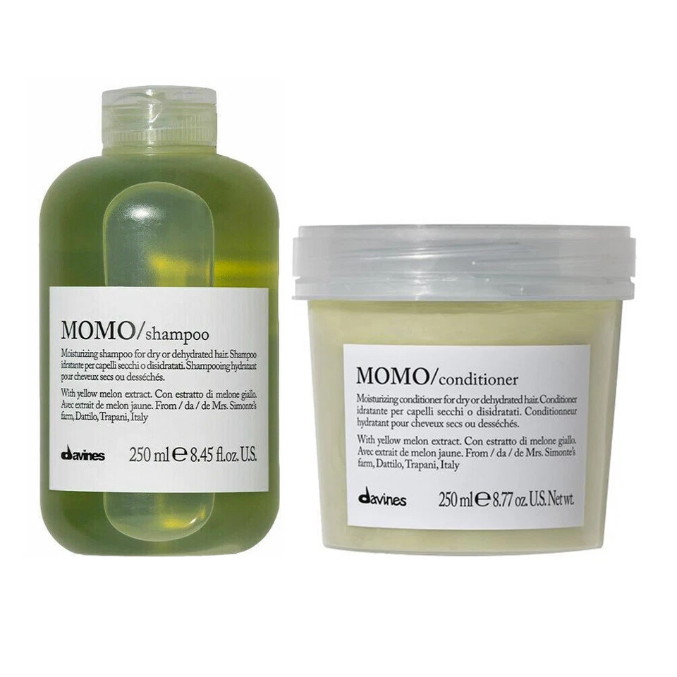 Davines DUO Momo Shampoo+Conditioner 250+250ml rituale idratante capelli secchi