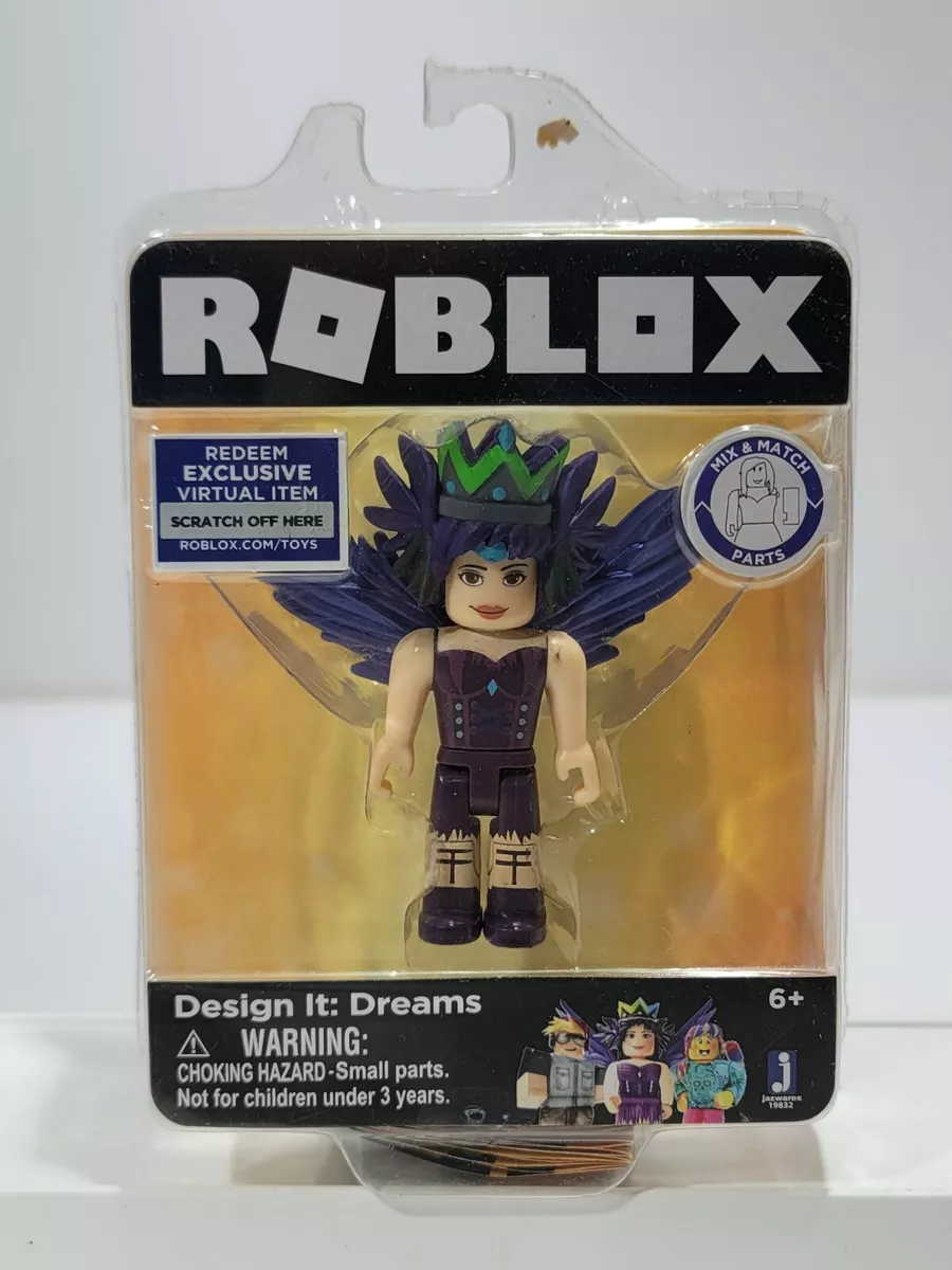 Roblox Design It Dreams Figure Pack Exclusive Virtual Item Code New