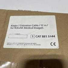 LOT OF 2 KODAK SHIELDED 12m CL3P KEYPAD EXTENSION CABLE MEDICAL IMAGE MANAGERS