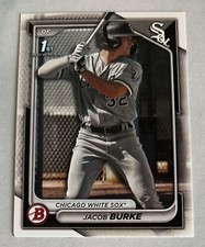 Jacob Burke 2024 Bowman Prospect 1st #BP-116 Chicago White Sox