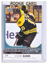 Anders Bjork 2017-18 Upper Deck Sr.1 Young Guns Rookie Card #203