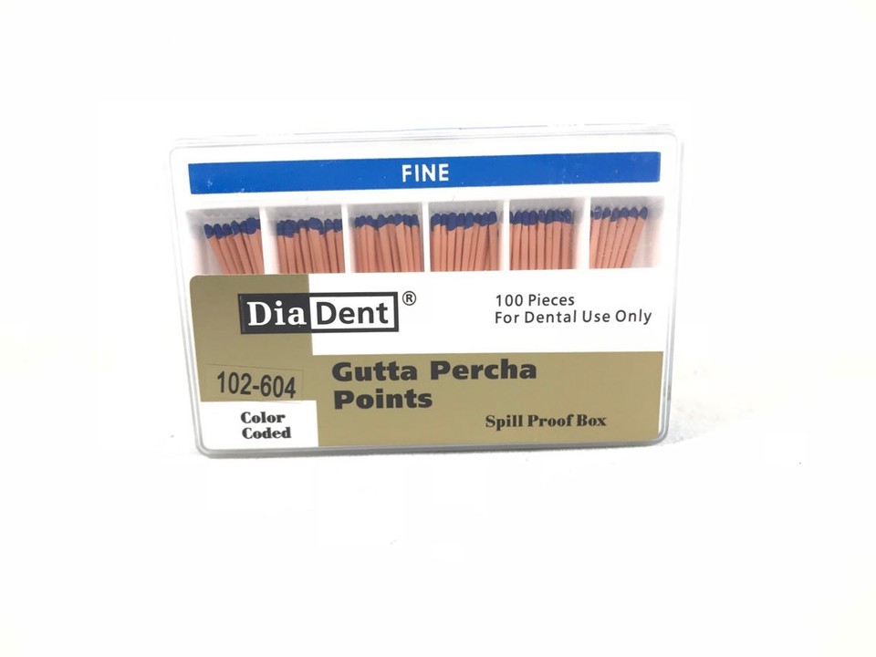 Kit Da 10 Punti Assorbenti Dentali AZDENT, Conicità 0.02, Misure #45-#80 Per Endodonzia