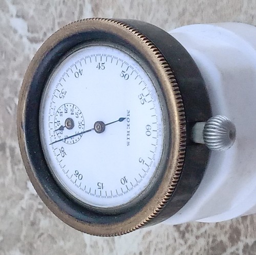 WW1 Miniature Moeris Military Case Trench Officers StopWatch Bomb Timer 1918 - Picture 11 of 16