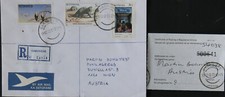 Botswana 1992 R-Brief Gaborone mit Einlieferungsschein / Registered Cover