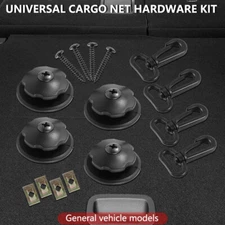 Cargo Hardware Kit Retaining Clips Anchors Screw Fixing For Car Storage Mesh Net