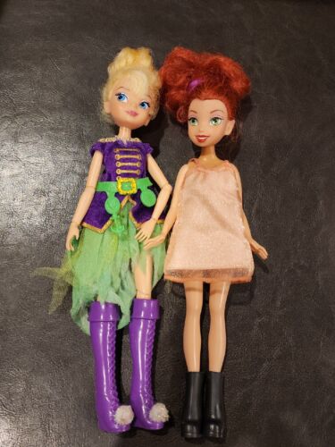 Disney Fairies 2014 Jakks Pacific Pirate Fairy Doll Tink And Fawn Fairy Red Hair - Picture 1 of 7