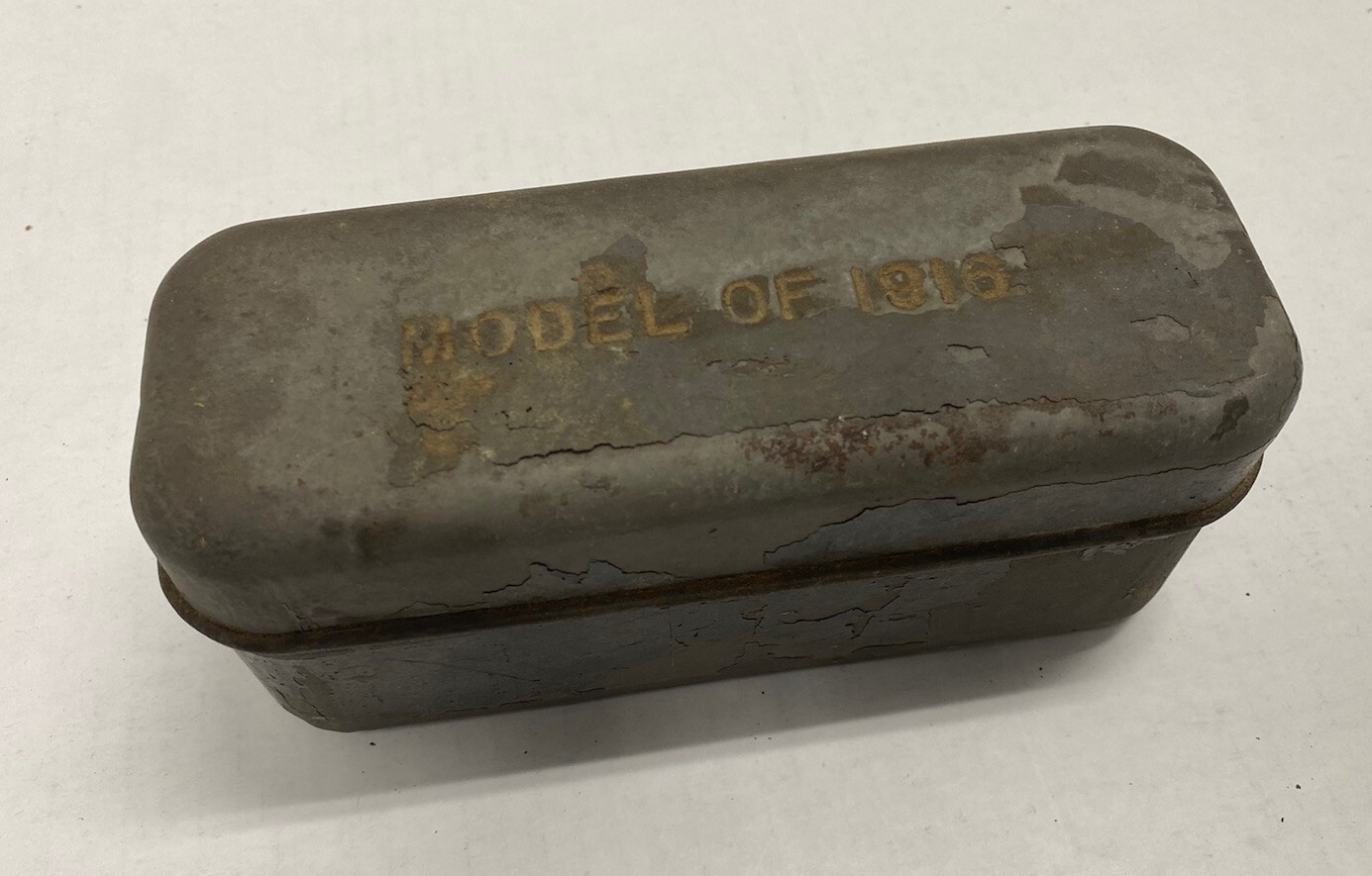Antique WW1 Tin Model Of 1916 Ration Container Doughboy Box eBay