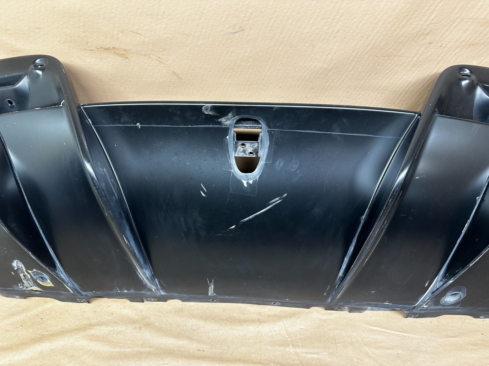 2022 2023 2024 Ferrari 296 F171 GTB GTS Rear Bumper Diffuser PDC Camera Hole OEM