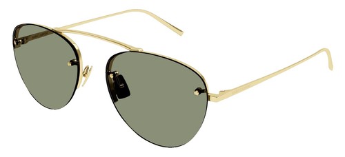Saint Laurent SL 609 CAROLYN Green Havana/Grey Brown Shaded  display picture 1