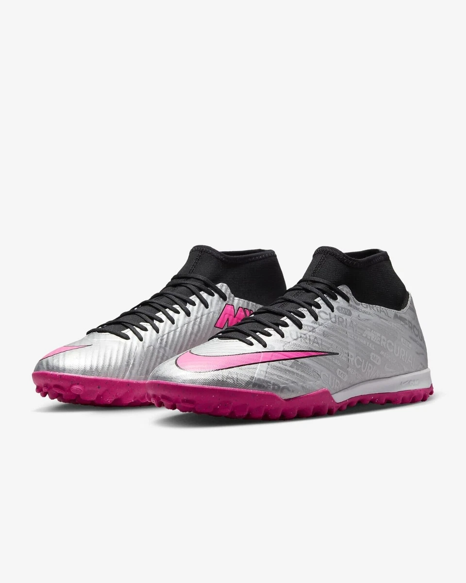 Zoom Superfly 9 Academy XXV TF Men Sz 10.5 Metallic Silver  display picture 1