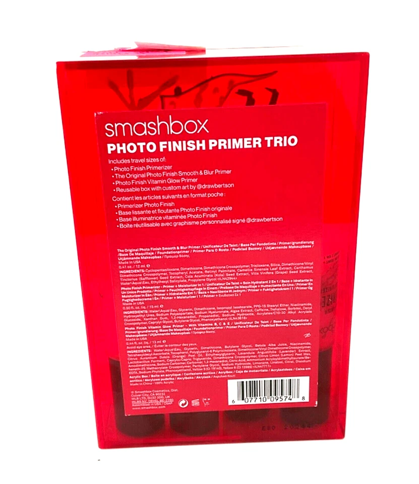 4 Pack Smashbox Photo Finish primer+ moisturizer in 0.5 oz New free shipping - Image 3 of 3