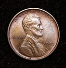 1909 Lincoln Wheat Cent MS++++Brown