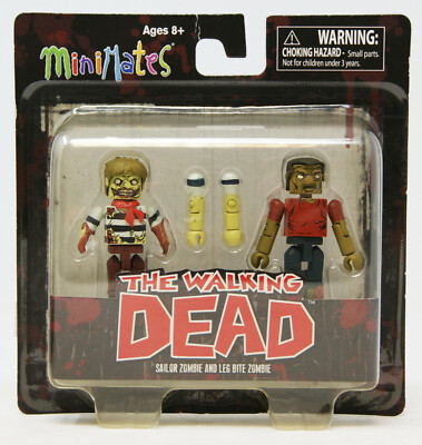 Skybound - The Walking Dead - MiniMates - Serie 2 - Sailor Zombie & Bite Zombie