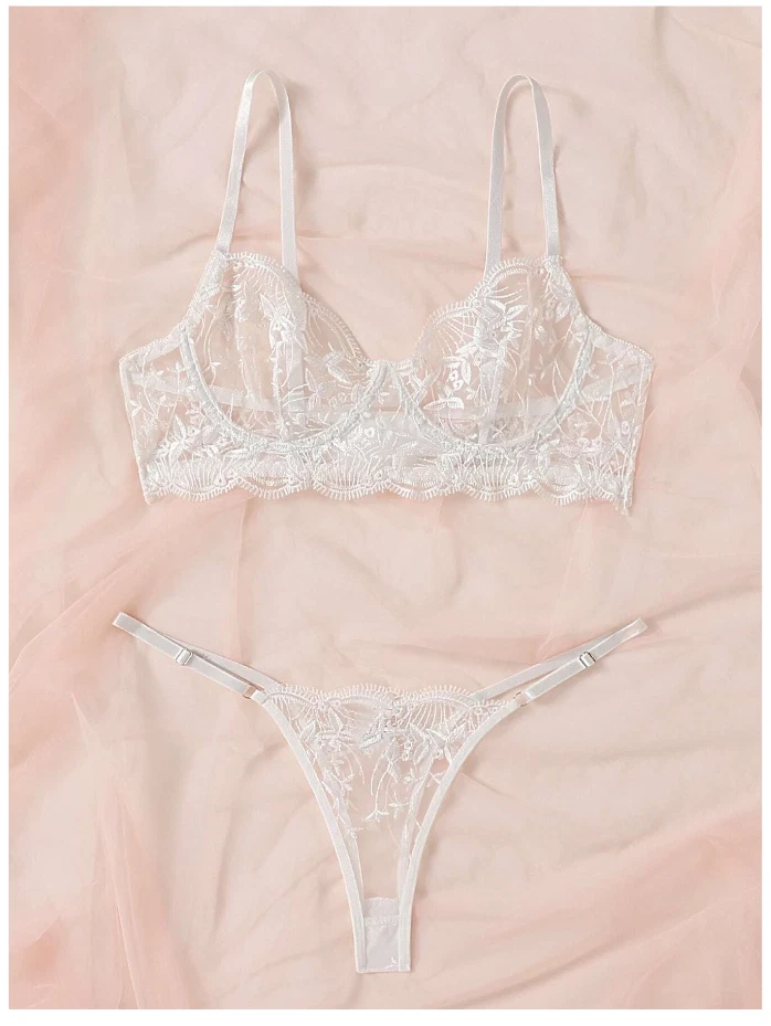 PALM ANGELS Abito donna sexy set lingerie in rete ricamata con ferretto