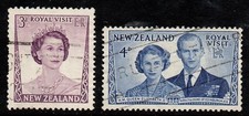 NEW ZEALAND 1953 ROYAL VISIT SET  VFU
