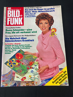 Bild + Funk 46/1977 vom 12.-18.11. CAROLIN REIBER Biene Maja ROMY Jane Fonda UDO