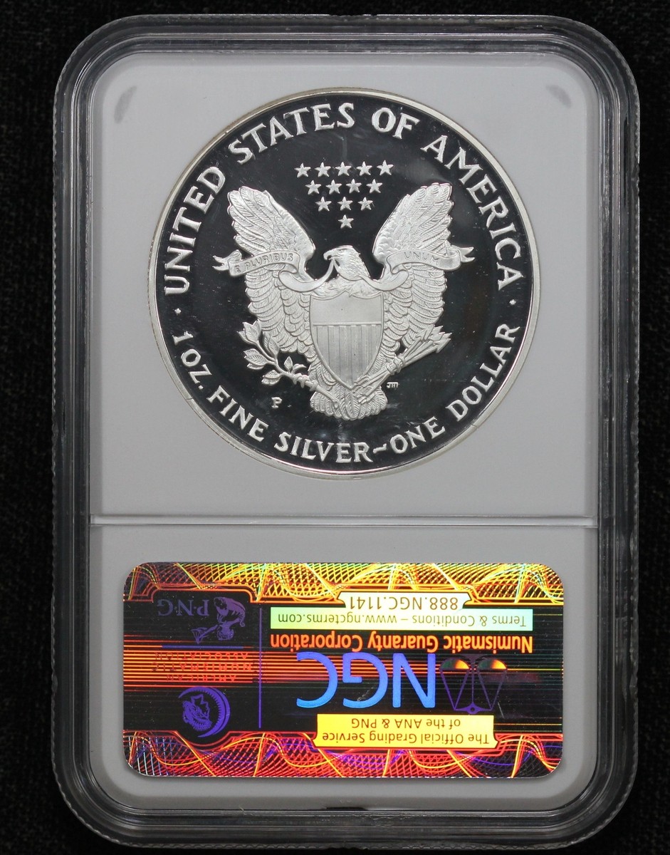 1994-P Proof American Silver Eagle $1 NGC PF-69 Ultra Cameo 4IAN