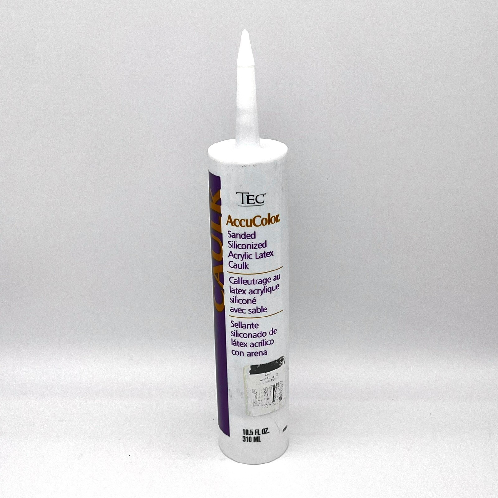 TEC Caulk AccuColor Siliconized Sanded Acrylic Tec Caulk Free Shipping