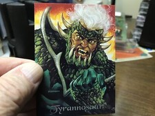 ULTRAVERSE MASTER SERIES 1994 SKYBOX # 73 TYRANNOSAUR