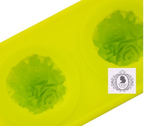 (Silicone Soap Mould Plaster Mold) Rose 3 Balls AU Stock - Picture 5 of 7