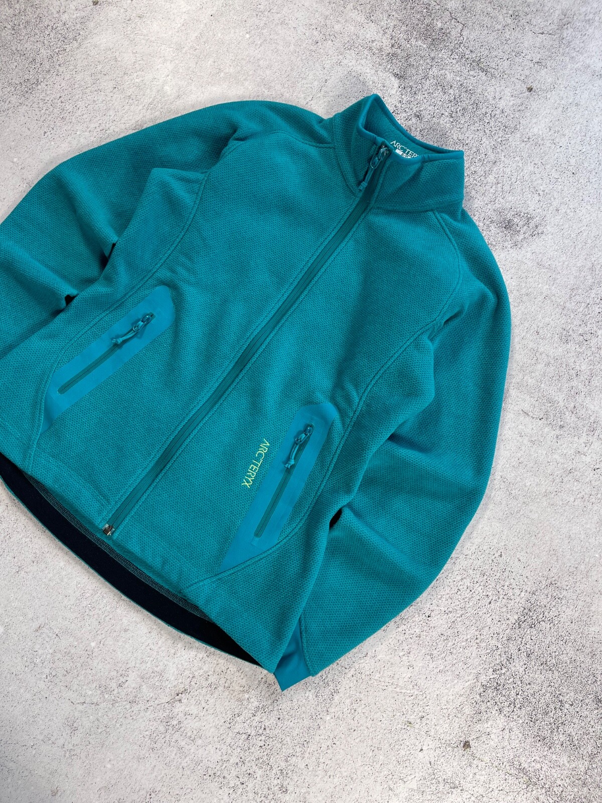 ARC'TERYX Arcteryx Giacca Pile Donna Full Zip Maglia Shell Polartec Taglia S