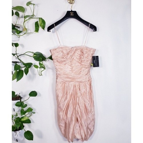 Ralph Lauren Dress 4 Mini Light Pink Formal Cocktail Small BLACK LABEL $1,698 - Picture 6 of 11