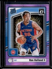 2024-25 Donruss Optic Ron Holland II Hyper Pink Prizm RC Rated Rookie #291