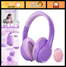 Wireless Kids Bluetooth Headphones, Active Noise Cancelling, Foldable, 40H Playt