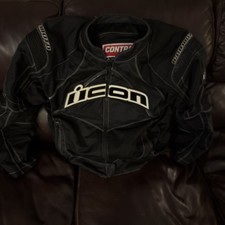 icon motorcycle jacket mens xl
