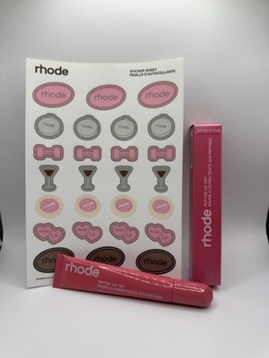 Rhode Peptide Lip Tint Sugar Cookie Lip Tint ''Limited Edition Shade'' w/ Stickers