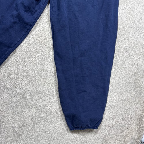 Champion Jogginghose Herren Extra Large Dunkelblau "Heathy" Fleece Joggers Stretch - Bild 9 von 14