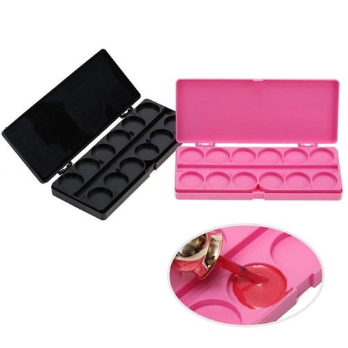 24 Gitter Nail Art Palette Malerei Aquarell Pigment Farbe Mischkasten Maniküre - Bild 7 von 14