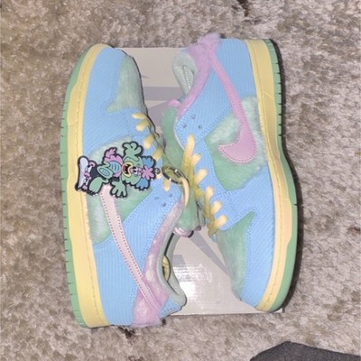 DS NEW SZ 11 Nike SB Dunk Low Pro QS Verdy Visty FN6040-400 Blue Pink