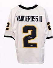Junior Vandeross III Autographed Toledo Jersey Beckett Authenticated