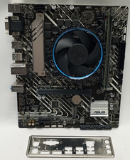 Asus Prime H610M-A D4 Rev. 1.02 Motherboard i5-12400 4.00 8GB RAM I/O MC624