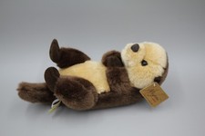 Aurora - Miyoni Tots NWT 12" Baby Sea Otter Adorable Stuffed Animal Brown River