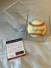 Jim "Catfish" Hunter Signed Baseball - PSA COA - New York Yankees PSA DNA MLB