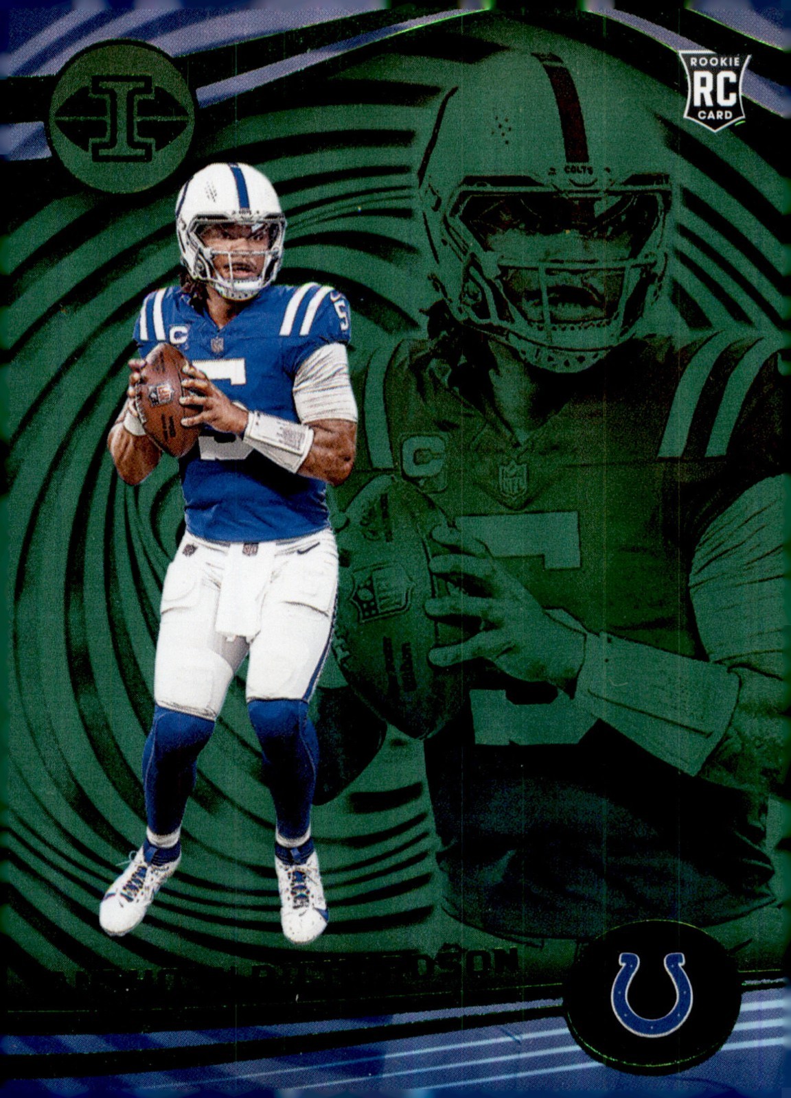 2023 Panini Illusions - Anthony Richardson #46 Emerald (RC)