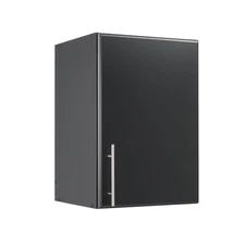 Elite 16 inch Stackable Wall Cabinet, Black