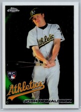 2010 topps chrome baseball josh donaldson rookie card #191. rookie card picture