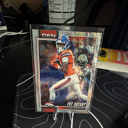 Topps 2025 Chrome Rookies Pat Bryant #313 Pulsar Refractor RC Broncos