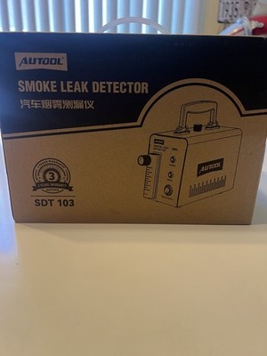 AUTOOL SDT103 EVAP Smoke Machine Detector Automotive Fuel Pipe Leak Vacuum Test