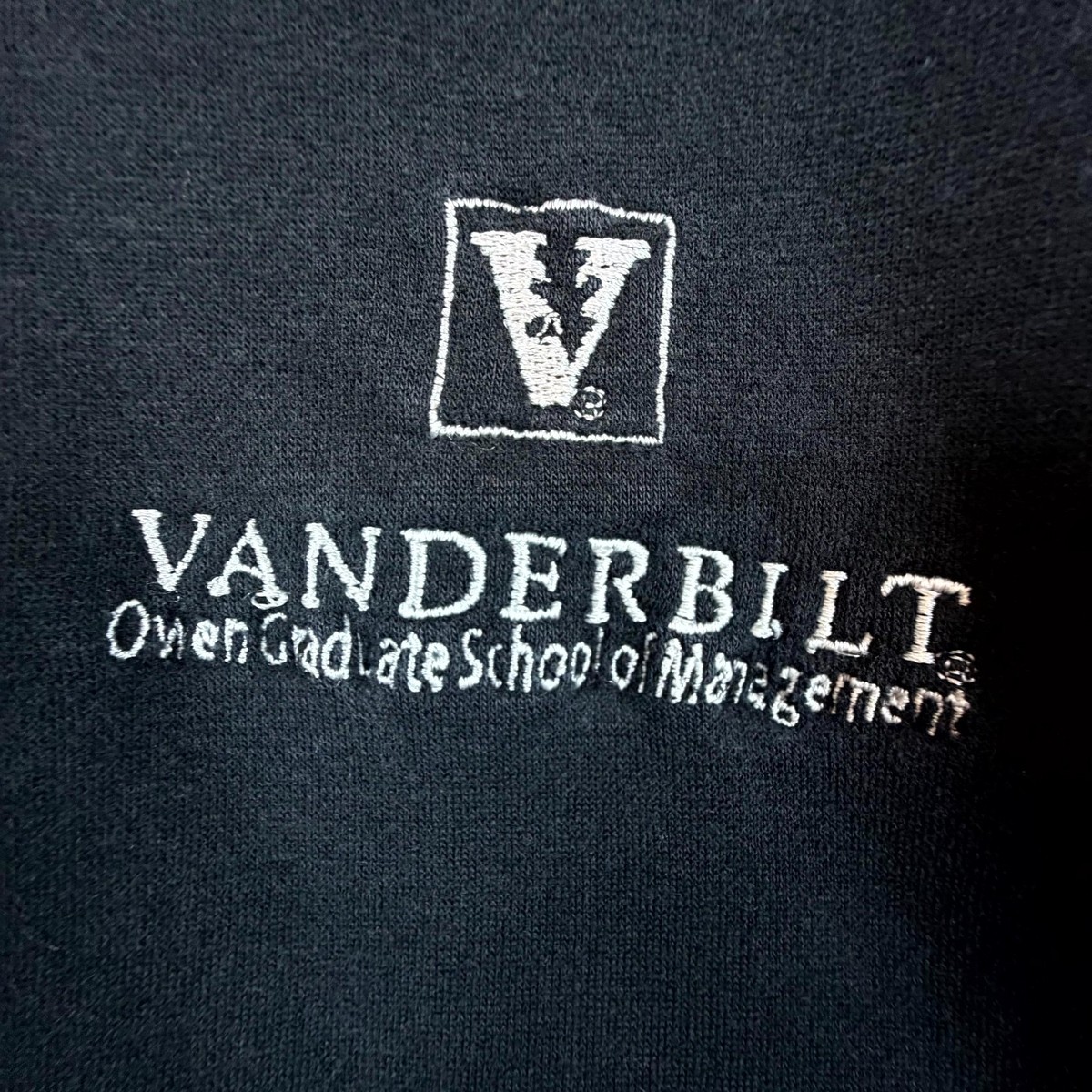 Vintage Vanderbilt Gear For Sports Sweatshirt Small Black School of Management View 2